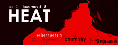 penny reid,elements of chemistry,heat